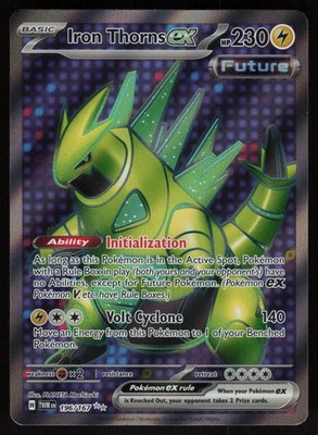 Iron Thorns ex - Ultra Rare SV06: Twilight Masquerade 196/167 NM Holo