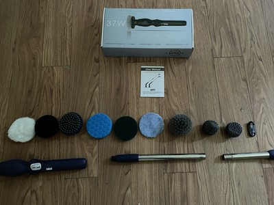 Leebein 8-in-1 Electric Cleaning Brush, Charges In 2.5 Hours Works For 120 Min.