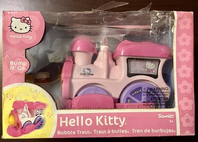 VTG 2009 nib Hello Kitty Bubble Train Bump N Go VHTF RARE 1976