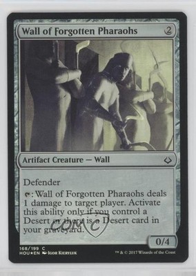 Wall of Forgotten Pharaohs Foil Magic: Hour Devastation HOU #168