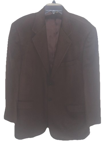 Louis Dell ‘Olio Mens Cashmere Sport Coat 44R Solid Brown Jacket Blazer Italy - Picture 3 of 14