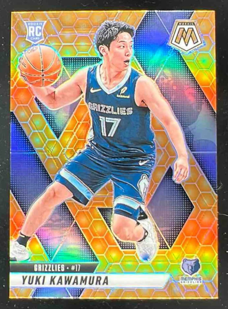 2024-25 Panini Mosaic Honeycomb Mosaic #209 Yuki Kawamura RC