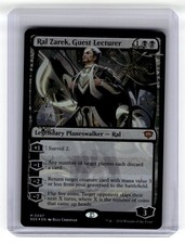 Ral Zarek, Guest Lecturer Mythic #97 Foil Secrets of Strixhaven MTG LP