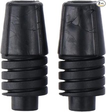 2 Pcs Black Rubber Hood Bumper Stops, 1.8 Inch High Cushion Stoppers for Accord