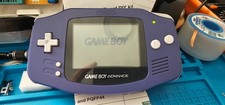 Gameboy Advance AGB-001, Purple, Tested and Working