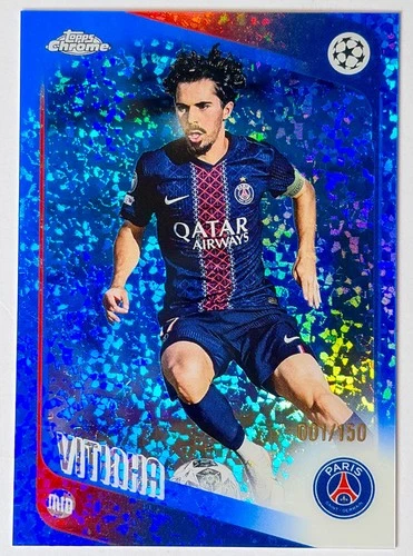2025 Topps Chrome Vitinha RAW