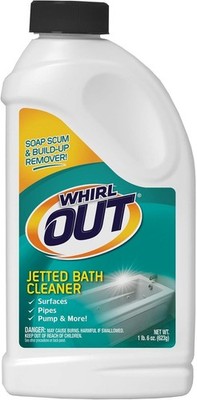 OUT Jetted Bath and Hot Tub Cleaner, 22 Ounce, White,
