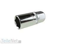 "ZüNdkerzen SteckschlüSsel 21 Mm 1/2\" Mit Gummi Stecknuss Nuss KerzenschlüSsel"