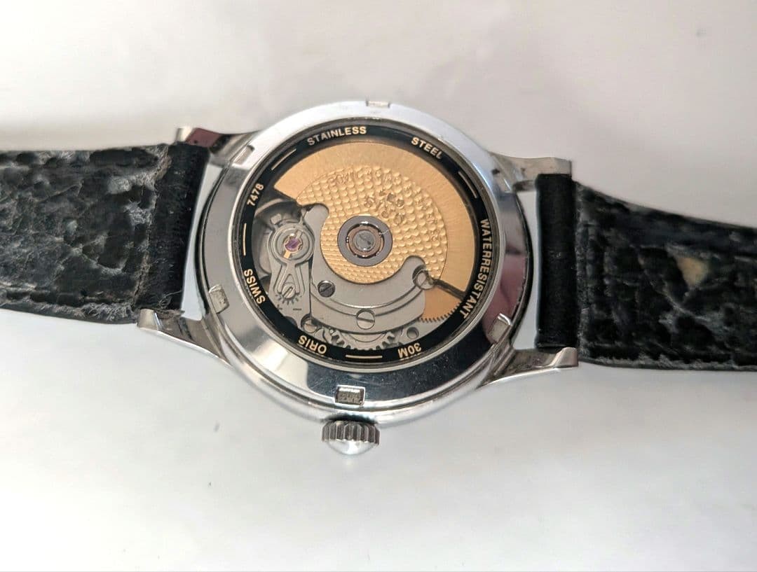 Oris Pointer Date Automatic Watch 32mm Vintage Le… - image 8