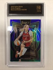 2025 Panini Select WNBA - Concourse Emily Engstler #85 Blue And Green /349