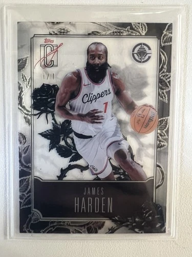 2025 Topps Signature James Harden Black (RAW)