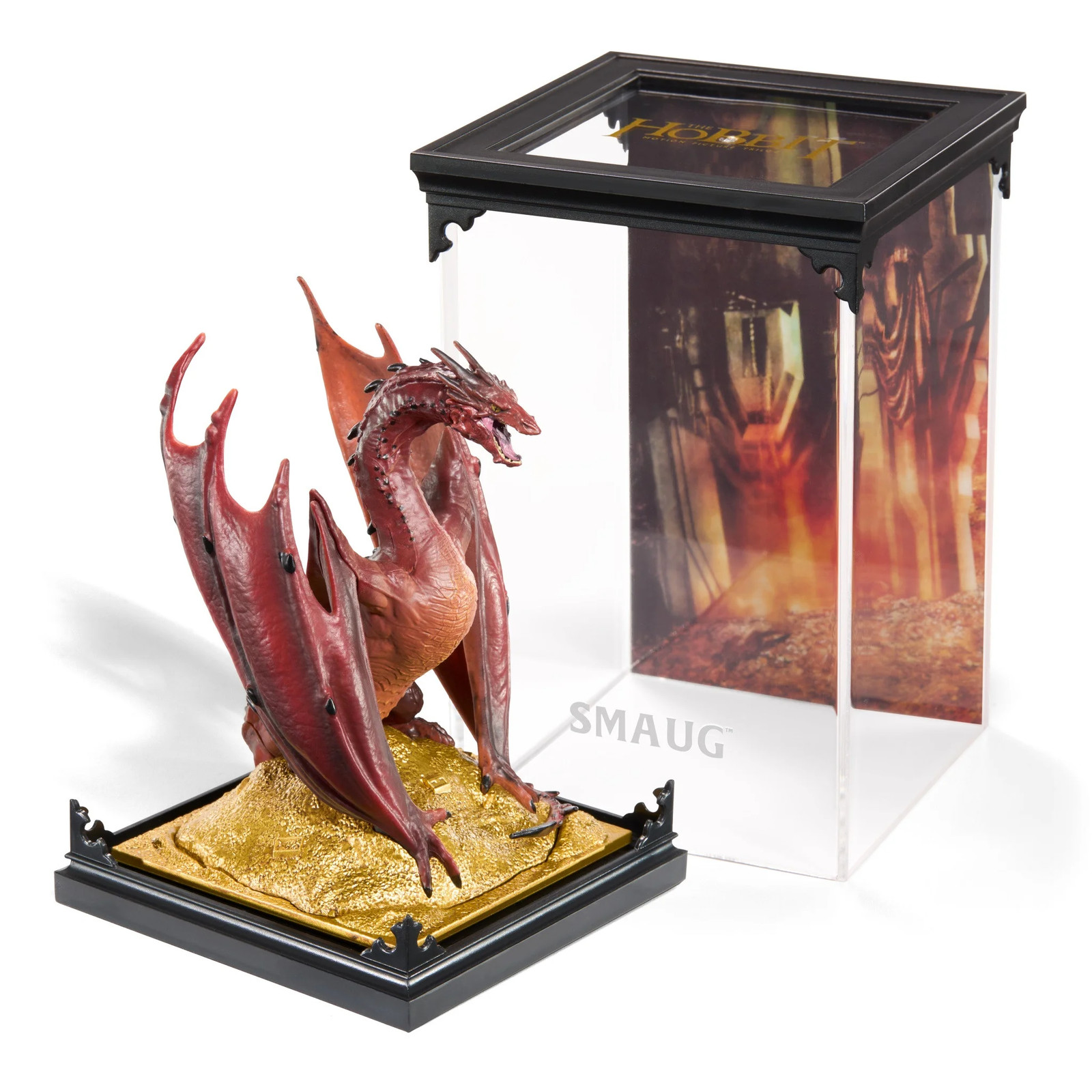 Figurine diorama Smaug Noble Collection statuette Le Hobbit pour collectionneur