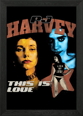 PJ Harvey This Is Love Framed Wall Art Poster Canvas Print Picture