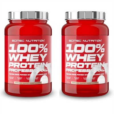 Scitec Nutrition Whey Protein Professional 2 x 920 g Dose Schokolade Sahnekeks