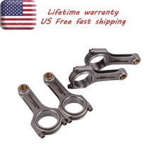 4pcs Forged Connecting Rod Rods For Toyota 5e 5efe Corolla Vios Corsa 130.5mm