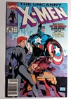 Uncanny X-Men #268 Signed by Jim Lee Vintage Signature Newsstand Variant