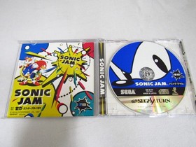 Sega Saturn Software Sonic Jam The Hedgehog With Obi Operation Confirmed Used It