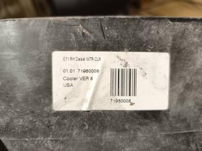 BMW X6 E71 2013 Zusatzkühler 7586545 Diesel 280kW MUI7492
