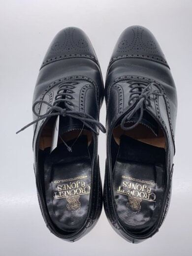 CROCKETT&JONES/COVENTRY/dress shoes/straight tip/UK8/black CROCKETT&JONES/COVENTRY/dress shoes/straight tip/UK8/black
