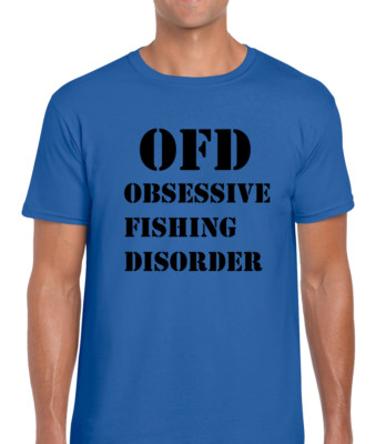 Obsessive Fishing Disorder Fisherman Angling Carp Unisex T-Shirt