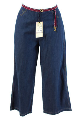 MADAME ZAZA OF MARSEILLE Jeans NEU! Gr. S / 36 Sommerhose 7/8 Baumwollhose Denim