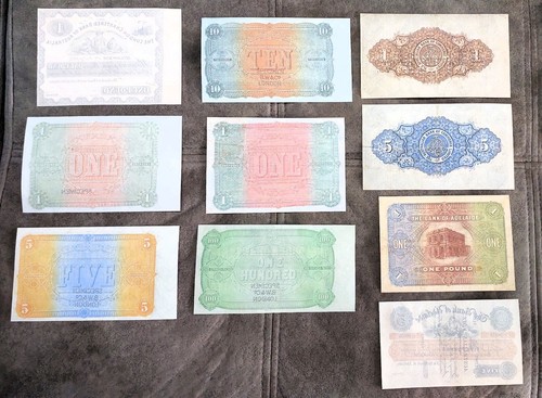 Reprint on paper with W/M Set-A 1874-1910 Australia Free Shipping !!! - Picture 2 of 13