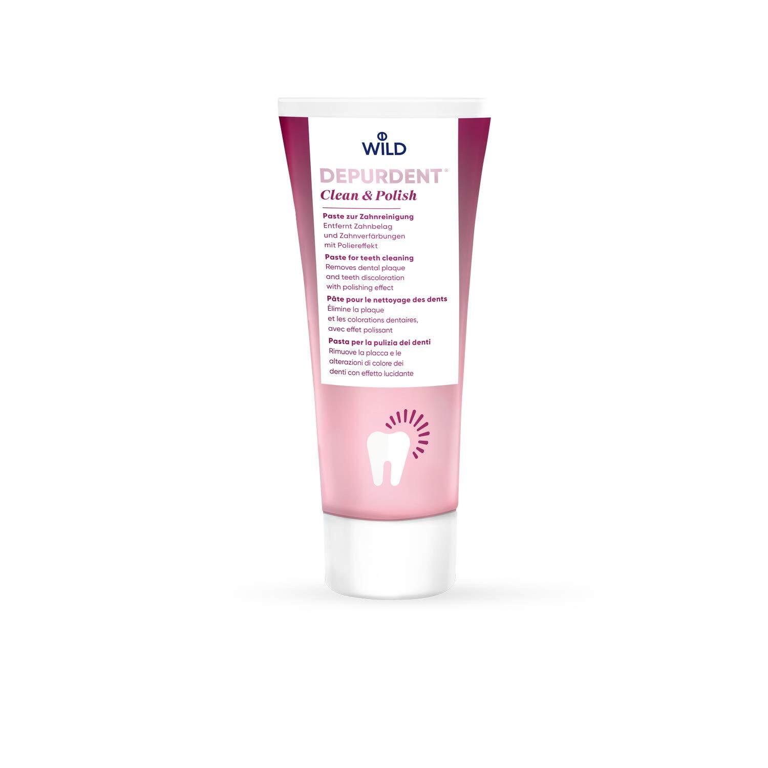 Depurdent Clean & Polish, Rimuove la placca e le alterazioni di colore (o8N)