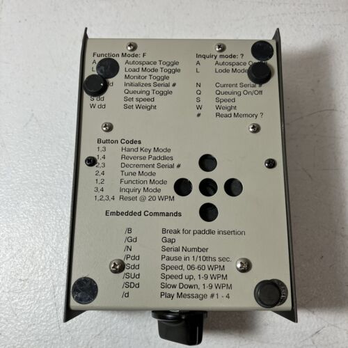 Logikey Co K-1 Ham Radio Morse Code CW Memory Keyer - Picture 3 of 7
