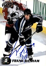 Frank Banham - Signed 1998-99 Pacific Card #43