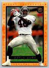 1996 Fleer Ultra - Devin Bush #181 Atlanta Falcons football card