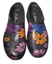 Sloggers Womens Floral Gardening Waterproof Shoes Size 9 Outdoor Garden Rain