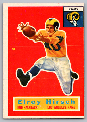 1956 TOPPS #78 ELROY 'CRAZY LEGS' HIRSCH RAMS