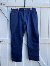 Vintage Wrangler Rugged Wear jeans Men’s Cowboy Cut Fleeced Made In USA