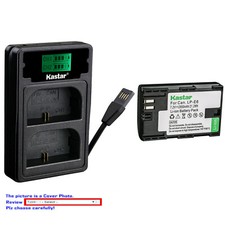 Kastar Battery LZD2 Charger for Canon LP-E6 LP-E6N LC-E6  Canon EOS 6D Mark II