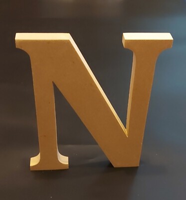 Freistehende Holzbuchstaben Zahlen Cambria Schrift 3 Größen MDF Rohlinge überstreichbar