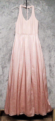 white by vera wang short halter bridesmaid dress White by Vera Wang Bobbin Net Halter Wedding Dress