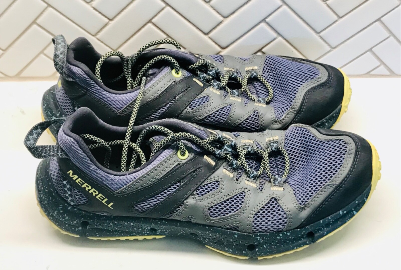 Scarpe da trail running Merrell Hydrotrekker donna taglia 9 viola J52808 sneakers