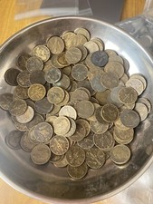 REGNO D’ITALIA LOTTO 200 MONETE 10 CENT IMPERO BRONZO ANNI VARI PESO 1 Kg GG34