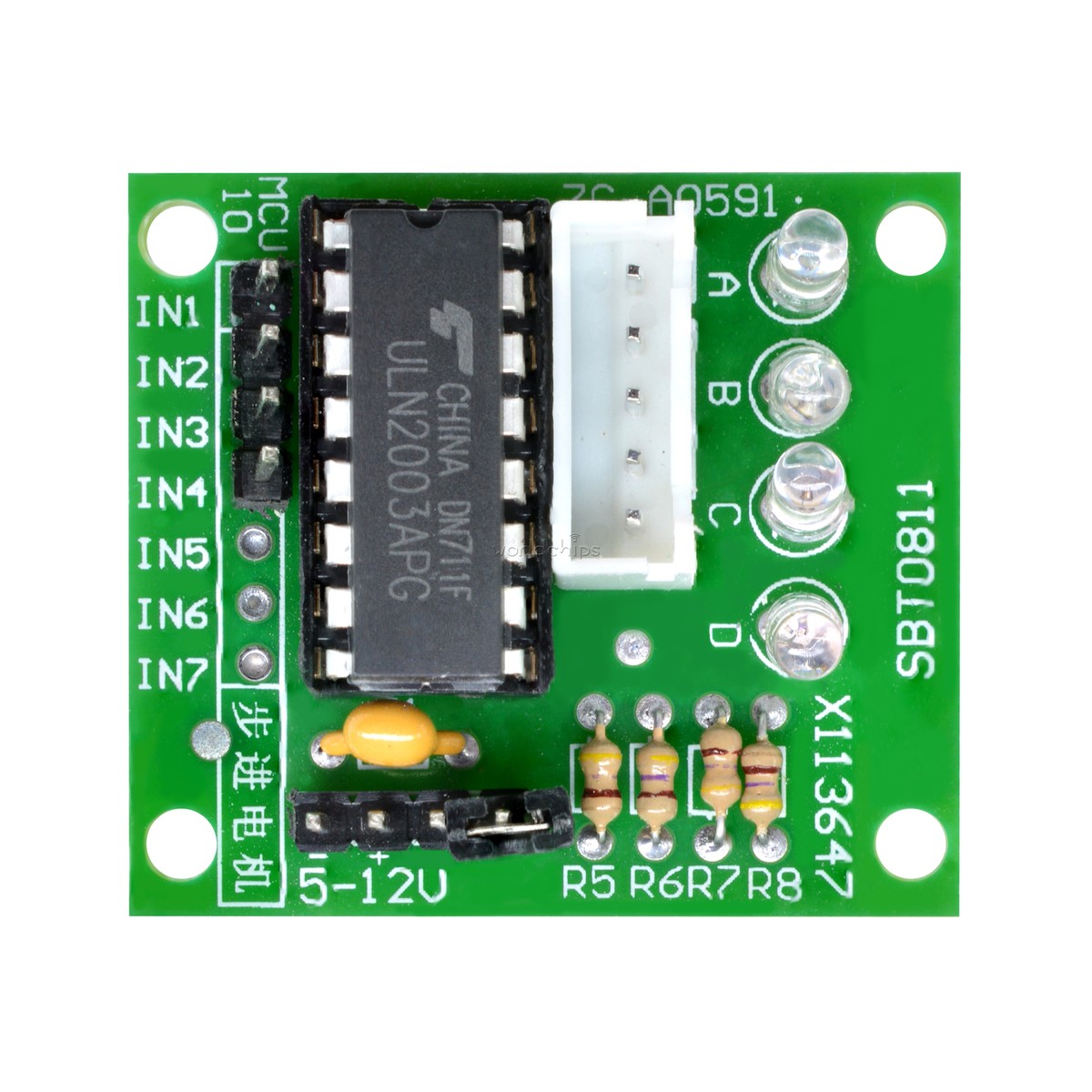 10PCS ULN2003 Stepper Motor Driver Board Module 5V 12V for Arduino AVR ARM