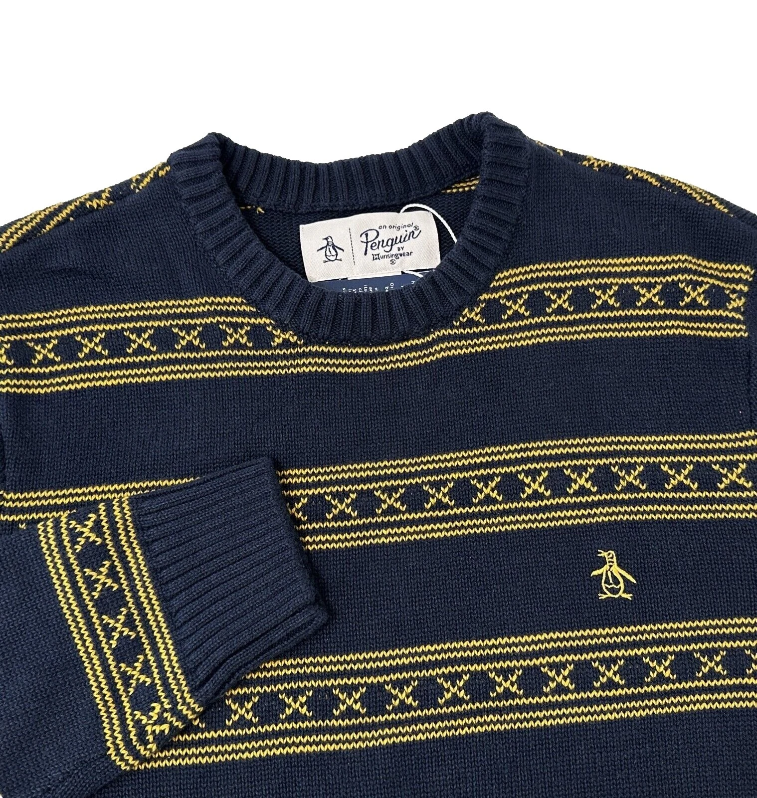 Suéteres de algodón Penguin para hombre