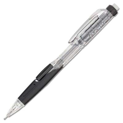 Pentel� Twist-Erase CLICK Mechanical Pencil, 0.9 mm, Black Barrel