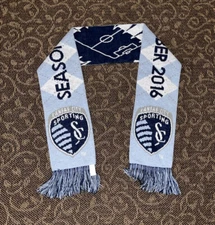 Sporting Kansas City Season Ticket Holder Scarf 2016 Multicolor Ruffneck