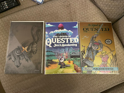 The legend of Quested Zelda Homage Comic Tom Metal with /50 Ninja Funk Metal