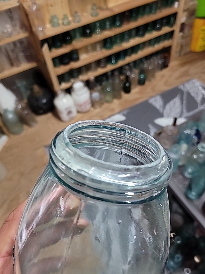 Half Gallon The Gem Fruit Jar eBay