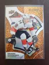 2021-22 Grigori Denisenko Leopard Rookie Allure Hockey Upper Deck Florida...