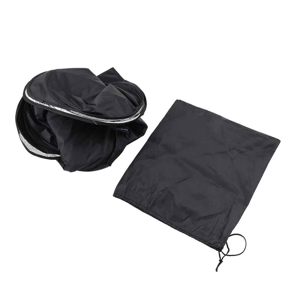 AutoTech Park Foldable Sunshade Compatible With 2023-2025 Lexus RX Suv Custom Fit Windshield Sun Shade - View #3