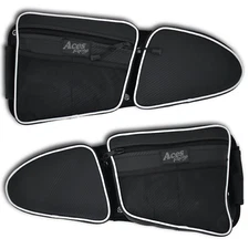 Aces Racing RZR 1000 XP Front Door-Bags with Top Zipper-Fits Stock Door Only