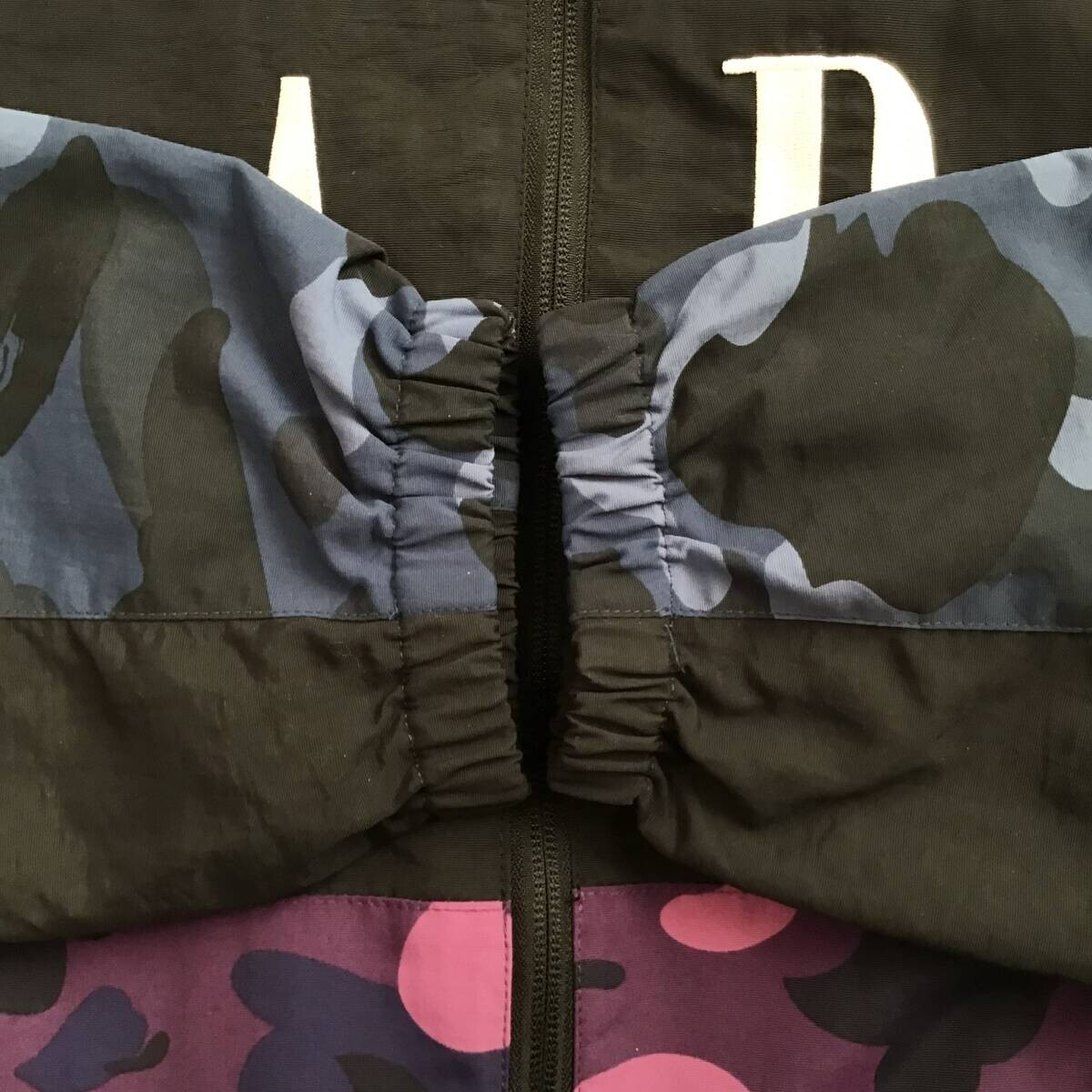 BAPE Track jacket purple camo x blue camo A Bathing Ape Size M | eBay