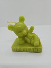 Vintage Opryland USA Teddy Bear Novelty Candle Made in Hong Kong