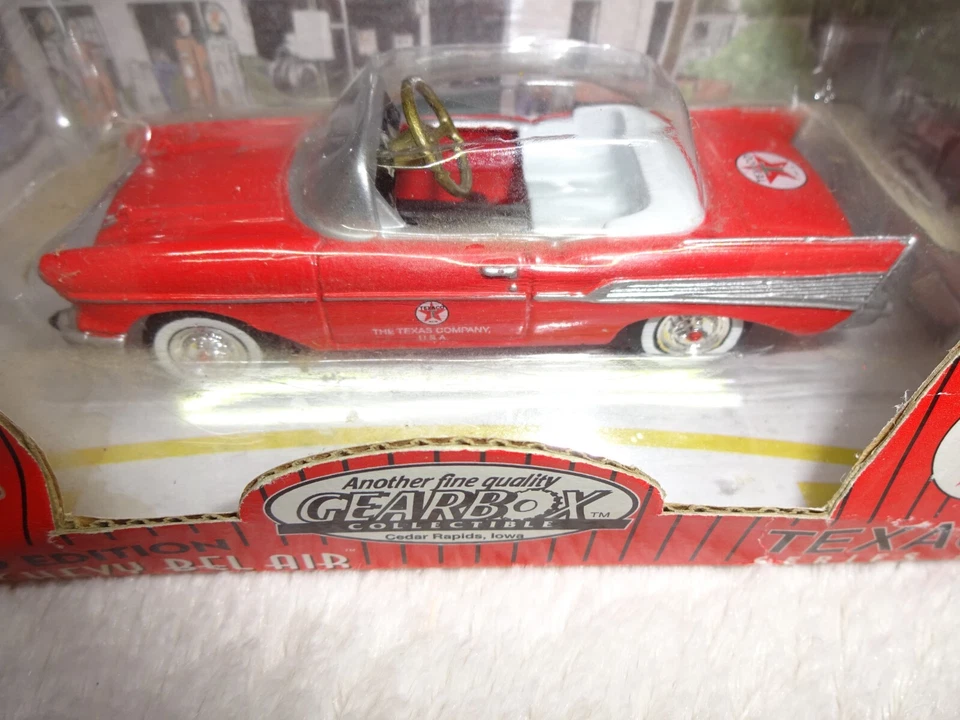 vintage gearbox collectible texaco 1957 chevy bel air limited edition - Image 4 of 4